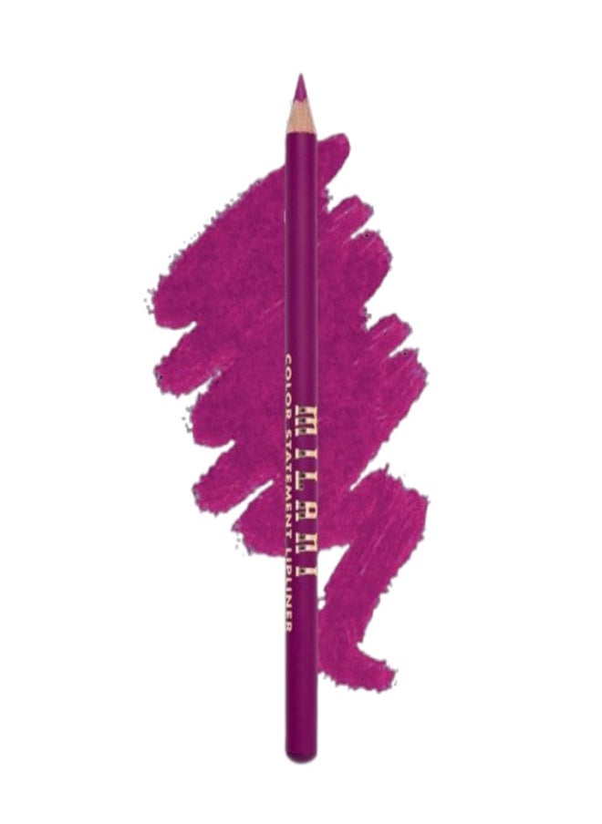 Milani Color Statement Lipliner in Fuchsia 08 - Long-Lasting, Smooth-Glide Precision for Vibrant Lips