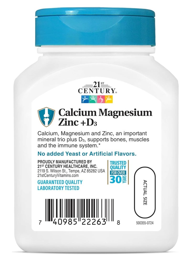 Cal Mag Zinc+D 90 Tablets