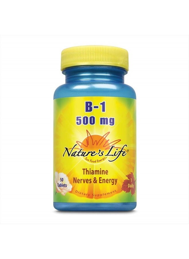 Vitamin B-1 500 mg | 50 ct