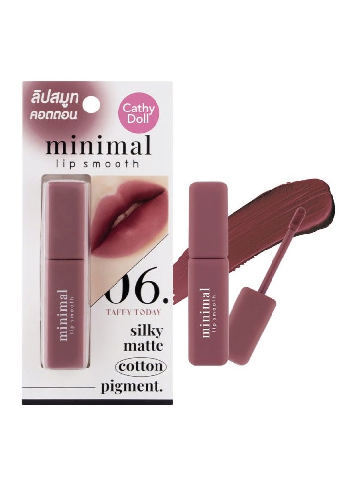 Cathy Doll Minimal lip smooth tint 06 Taffy Today