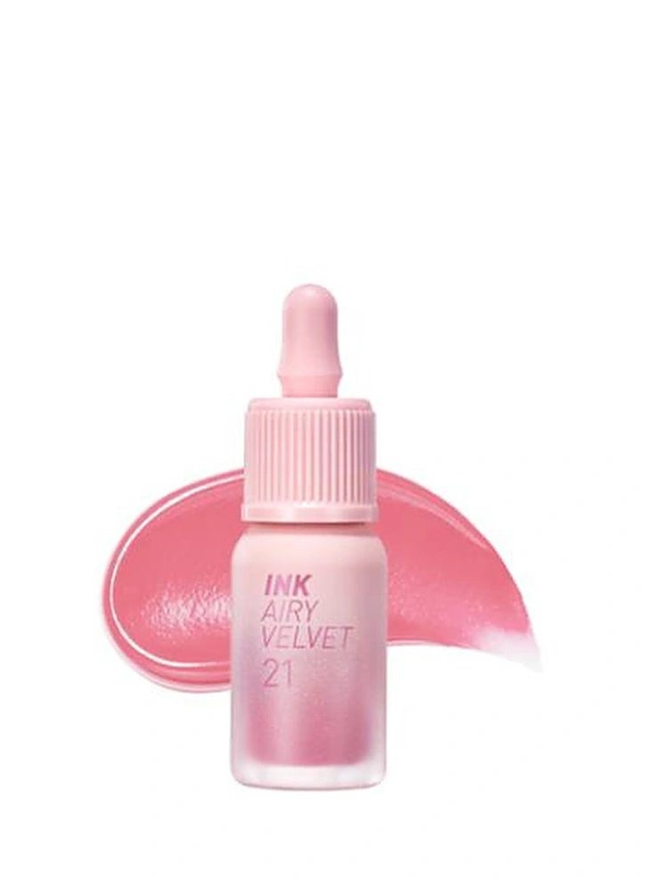 Peripera Ink Airy Velvet ,21 Fluffy Peach,4g