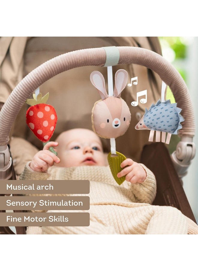 Arch | Ideal For Infant & Toddlers, Fits Stroller & Pram, Activity Arch With Fascinating Toys, Stimulates Baby’S Senses And Motor Skills Development, Easier Outdoors (Musical Bunny Arch)