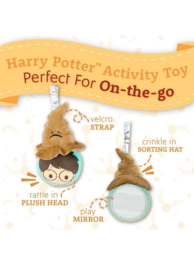 Harry Potter Sorting Hat Mirror On The Go Rattle Plush Toy