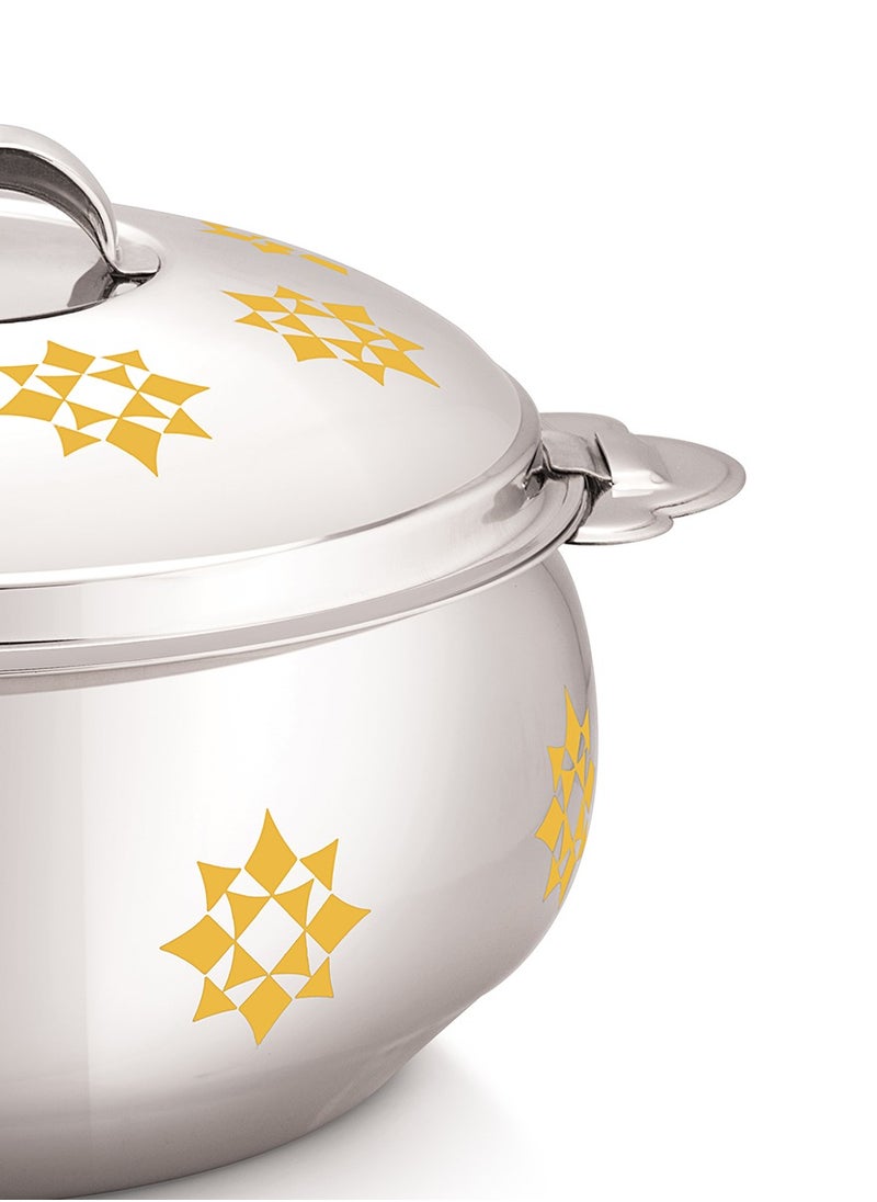 Leen Stainless Steel Hotpot  Stylish Insulated Food Warmer - 3000ML