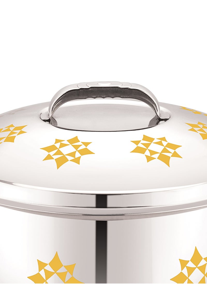 Leen Stainless Steel Hotpot  Stylish Insulated Food Warmer - 6000ML