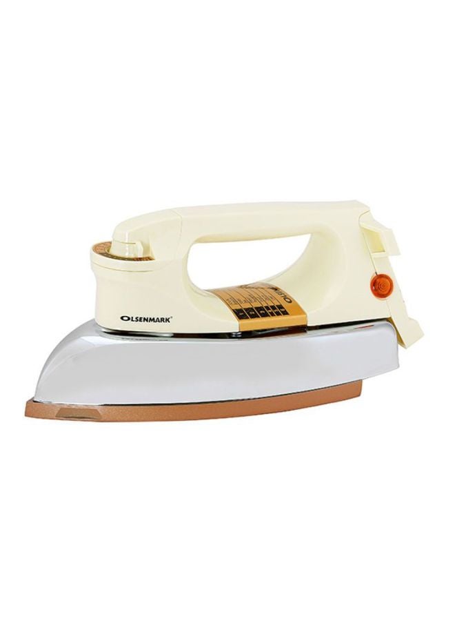 Handheld Non-Stick Dry Iron 1200.0 W Omdi1503 Silver/Beige