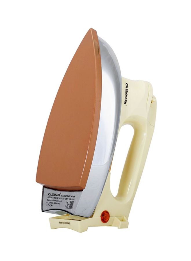 Handheld Non-Stick Dry Iron 1200.0 W Omdi1503 Silver/Beige