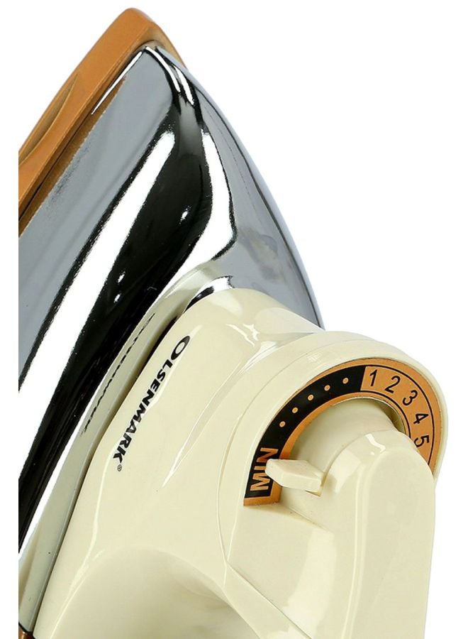 Handheld Non-Stick Dry Iron 1200.0 W Omdi1503 Silver/Beige