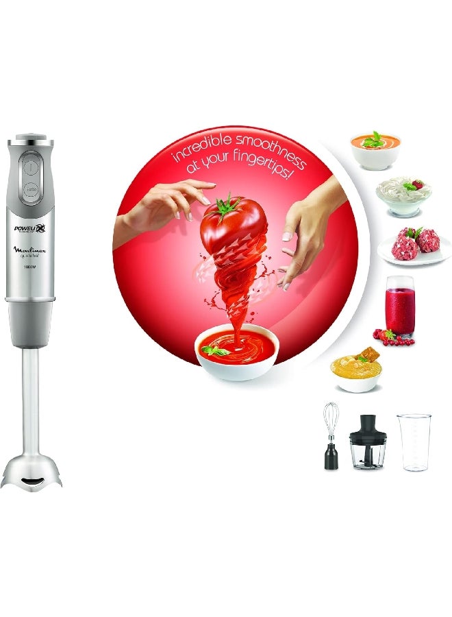 1000W 20-Speed Quickchef Lite Turbo Function Hand Blender Multicolour 800 ml DD656D27 DD656D27 Multicolour