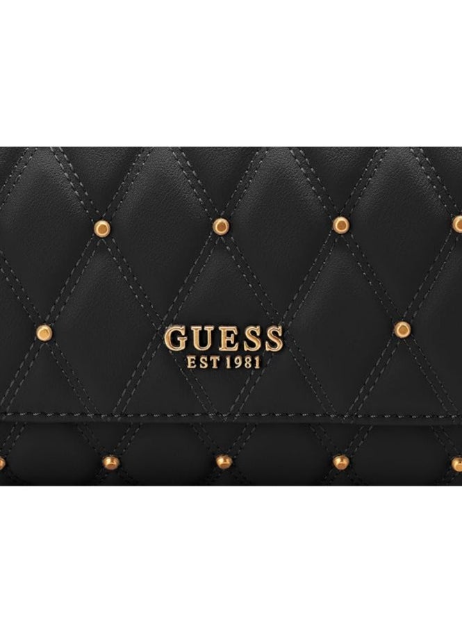 GUESS Triana Convertible Crossbody Flap Black