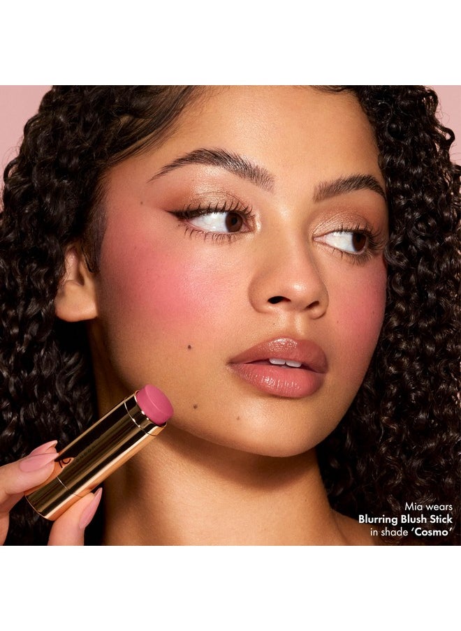 Blurring Blush Stick | Seamless Blending, Matte Finish, Cruelty-Free, Vegan Makeup, Cosmo (Mauve)
