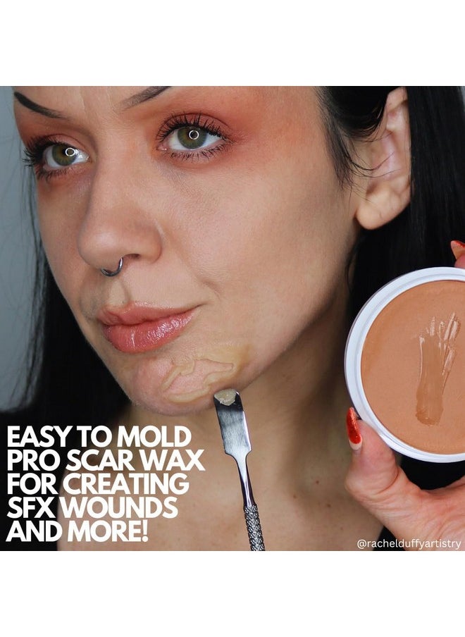 Makeup Synwax | Firm Modeling Wax For Special Fx | Scar Wax Sfx Makeup For Fake Scars, Fake Wounds, & Halloween Effects