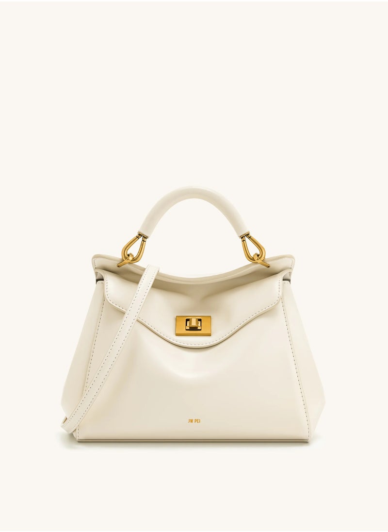 PEI Lucia Classic Top Handbag - White