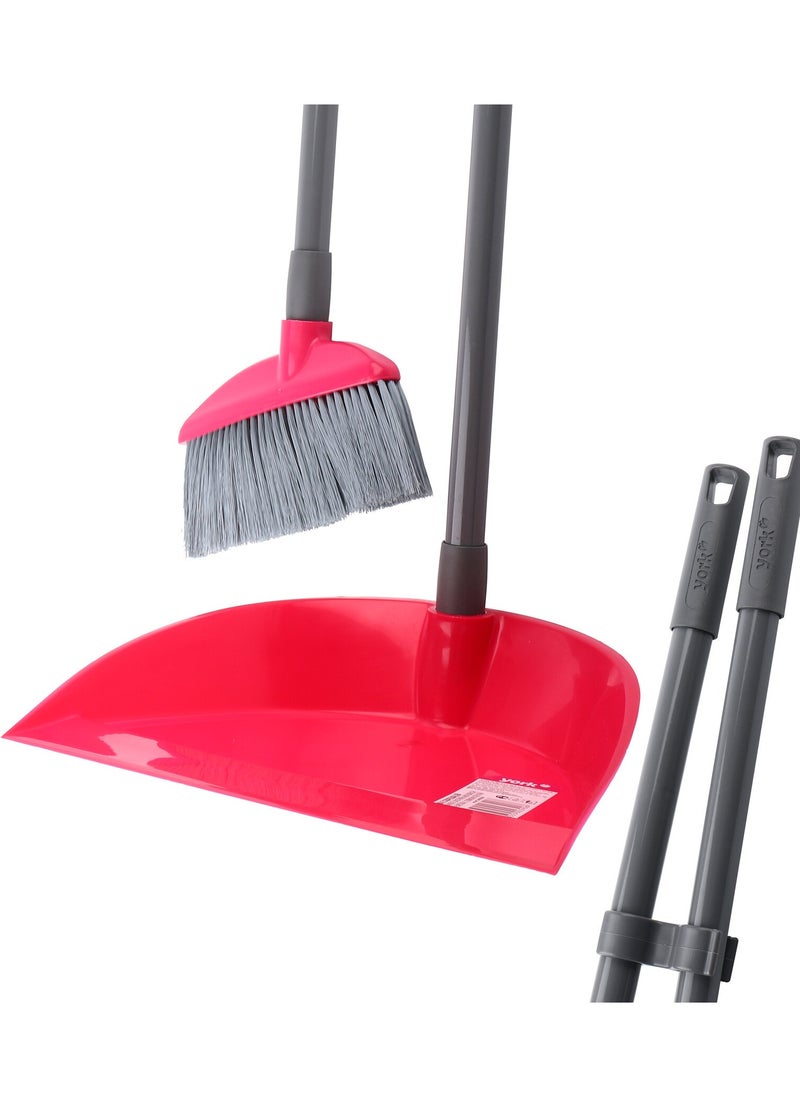 LONG HANDLE DUSTPAN AND BRUSH