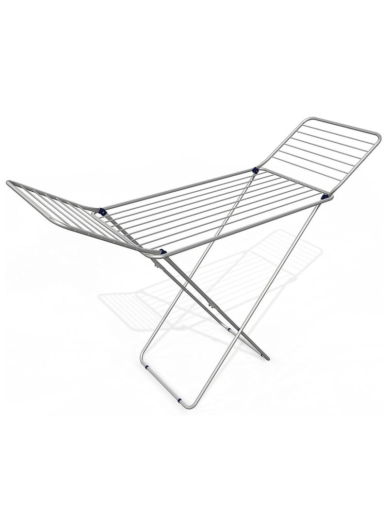 Clothes drying stand laundry - Heavy Duty Clothes Rack - Folding Clothes Dryer - Rust Proof, Iron Wire & Frame - Metal Drying Rack Multifunctional Air Dryer Ideal for Indoor/Outdoor Easy Store.