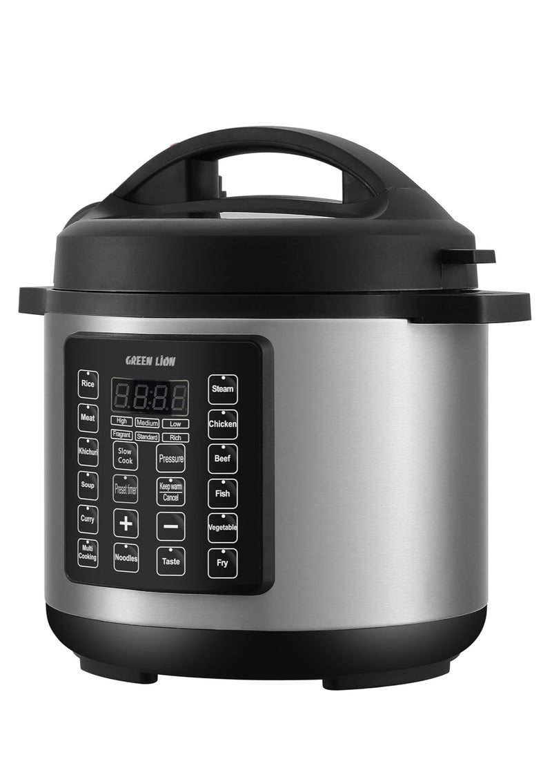 8L Electric Pressure Cooker, 14 Coking Moods, Capacity 8L, Auto warm function, Digital Display, One Button control, 24Hr Preset Function, Temperature Limit Protection