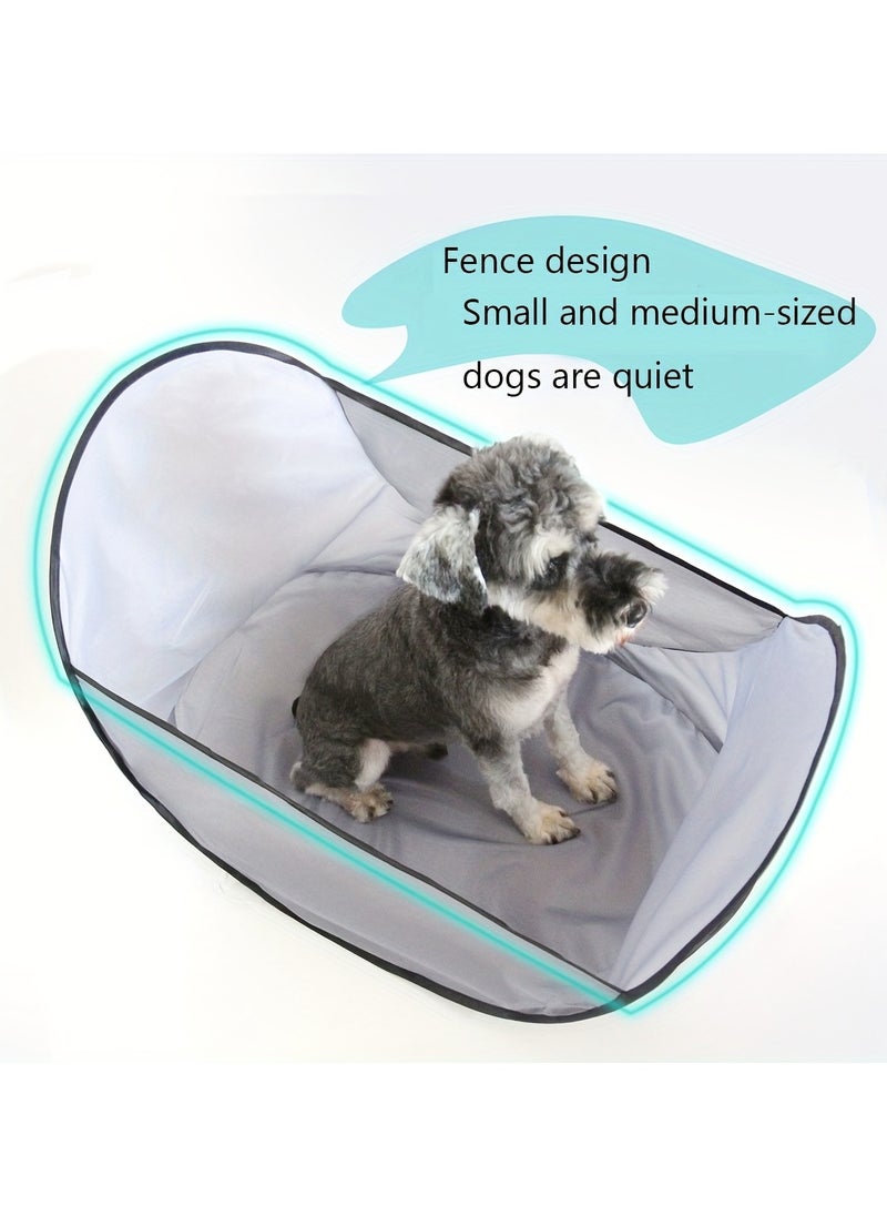 Easy Grooming Companion: Catch-All Hair Bib for Dogs u0026 Cats, Stress-Free Cleanup, Reusable u0026 Comfort Fit