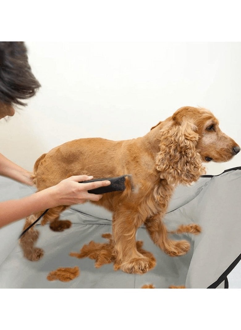 Easy Grooming Companion: Catch-All Hair Bib for Dogs u0026 Cats, Stress-Free Cleanup, Reusable u0026 Comfort Fit