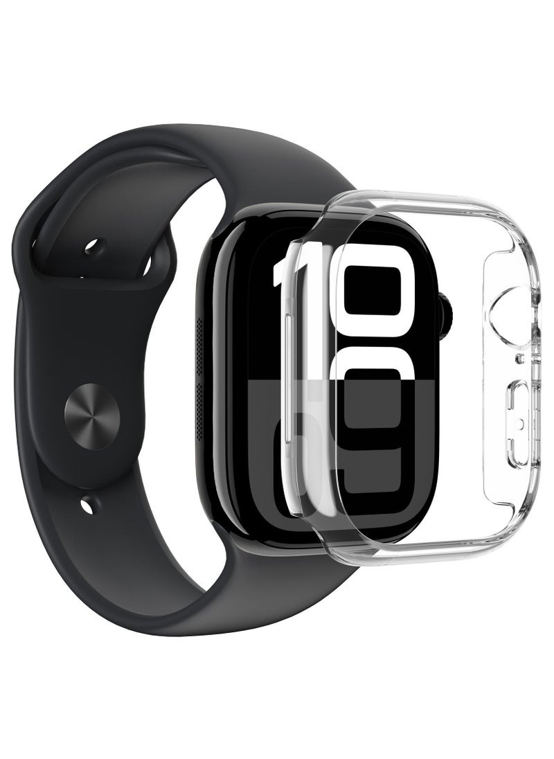 Minimal designed for Apple Watch Series 10 42mm Case Cover - Clear