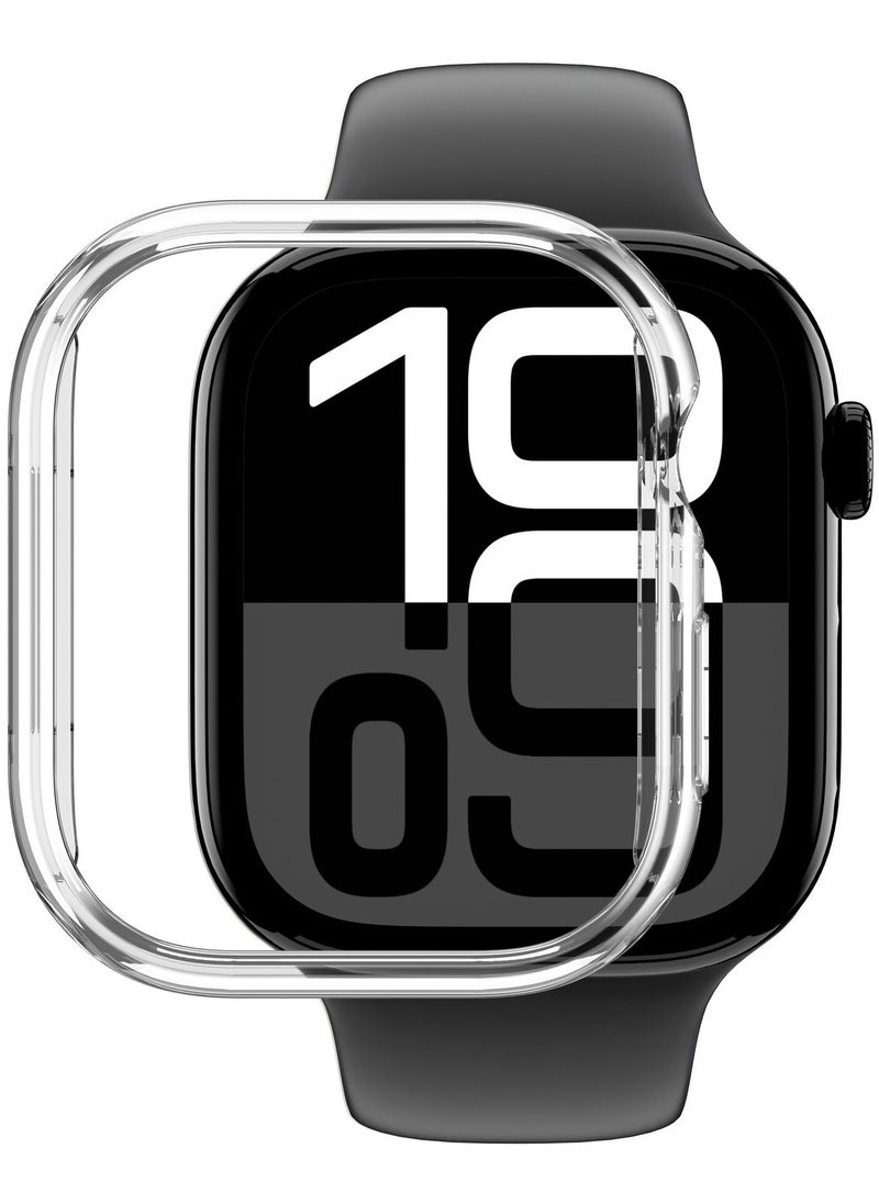 Minimal designed for Apple Watch Series 10 42mm Case Cover - Clear