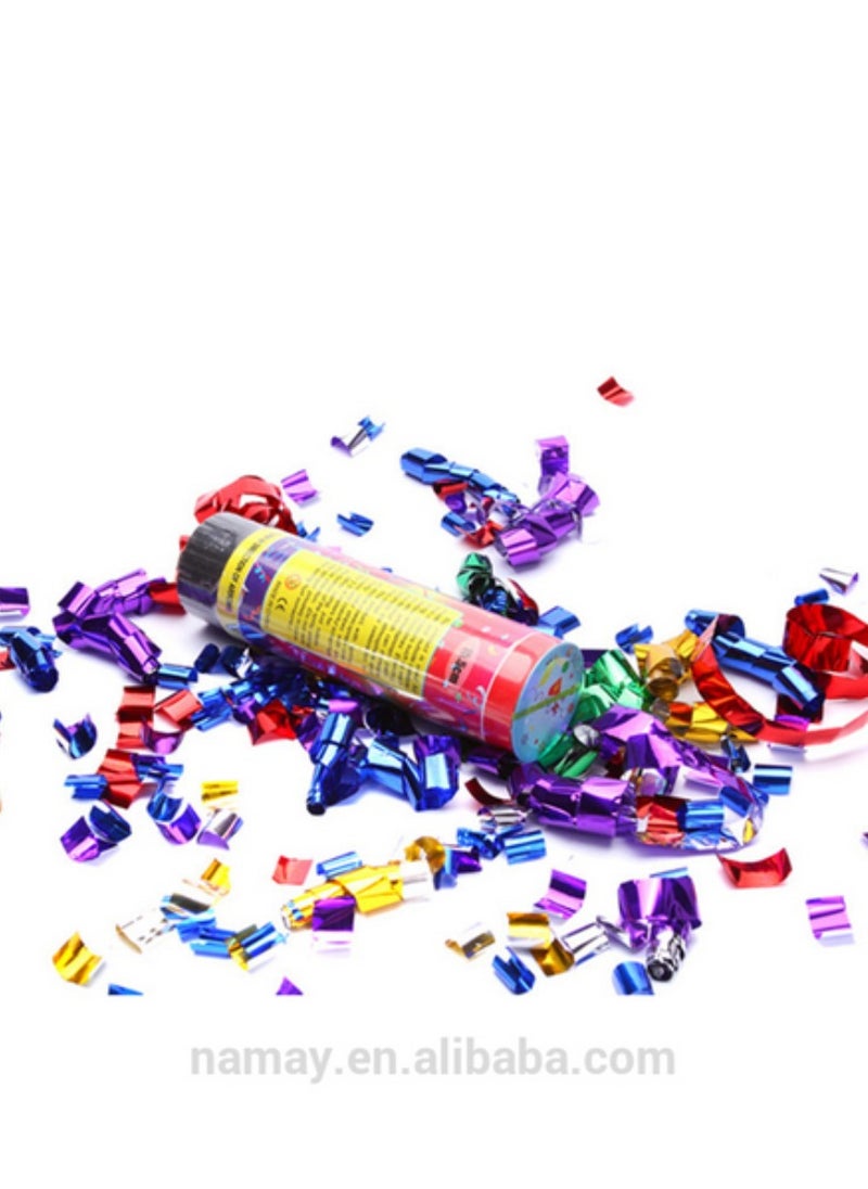 24-Piece Confetti Poppers Party Accessory