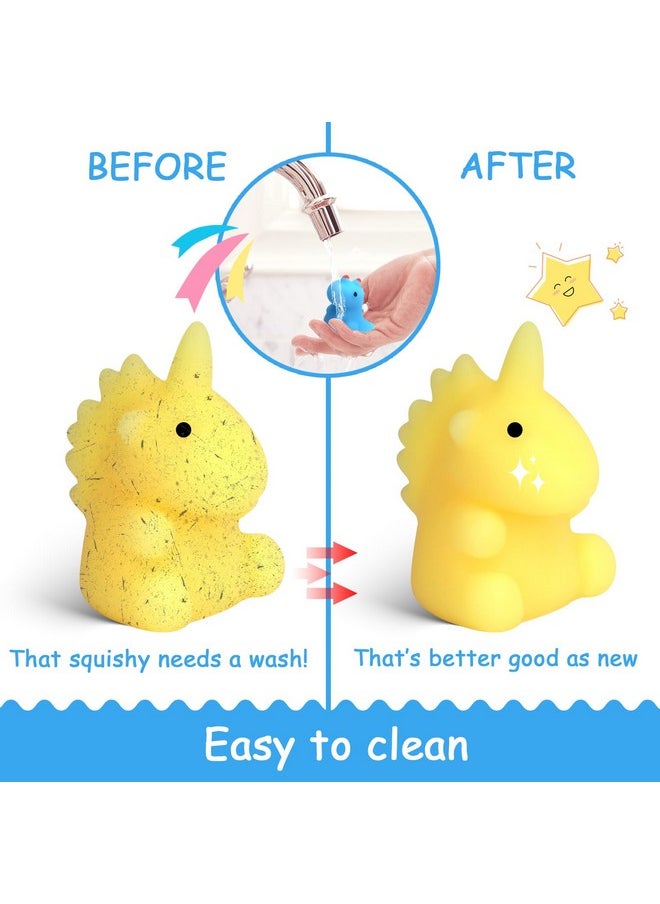 30 Pcs Squishies Mochi Toys, Mini Kawaii Squishy Animals Squeeze Stress Relief Toys Easter Basket Stuffers Easter Theme Party Favors Easter Egg Filler For Kids