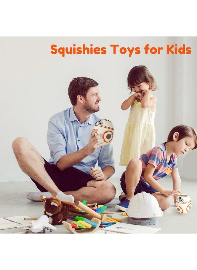 Slow Rising Squishy Toys, Robot Ball Jumbo Squishy Toys For Kids, Squishy Jumbo Squishies Slow Rising Squishy Stress Relief Toy For Adults