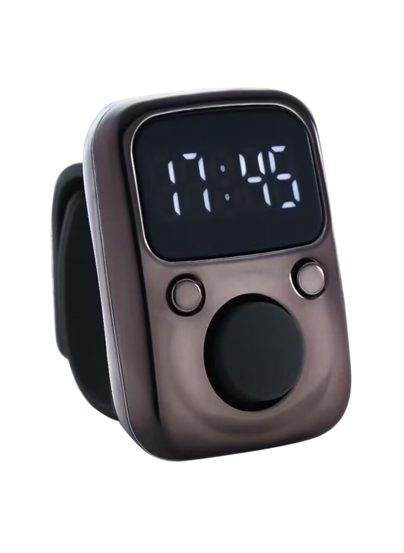 Digital Tasbeeh Ring With LCD Display Screen