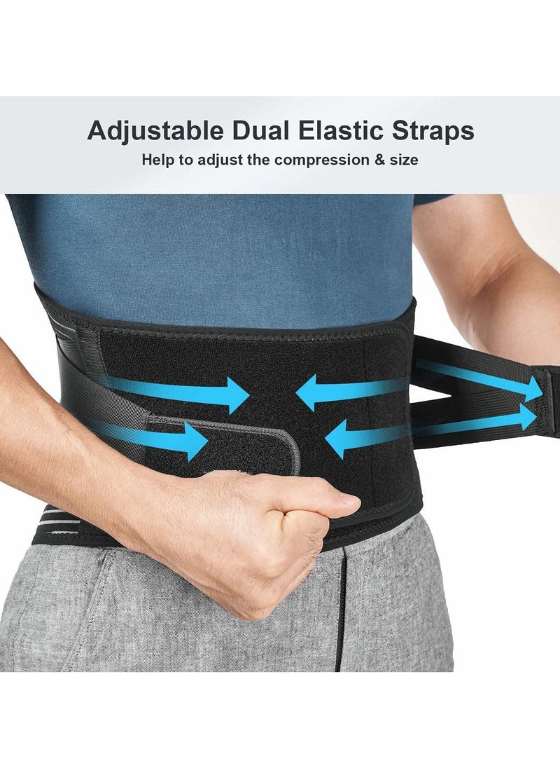 Adjustable Back Brace for Men and Women | Lower Back Pain Relief, Lumbar Support Belt, Sciatica & Posture Corrector