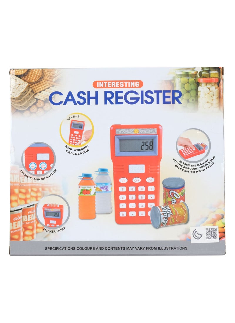 Kids Toy Calculator Cash Register Game