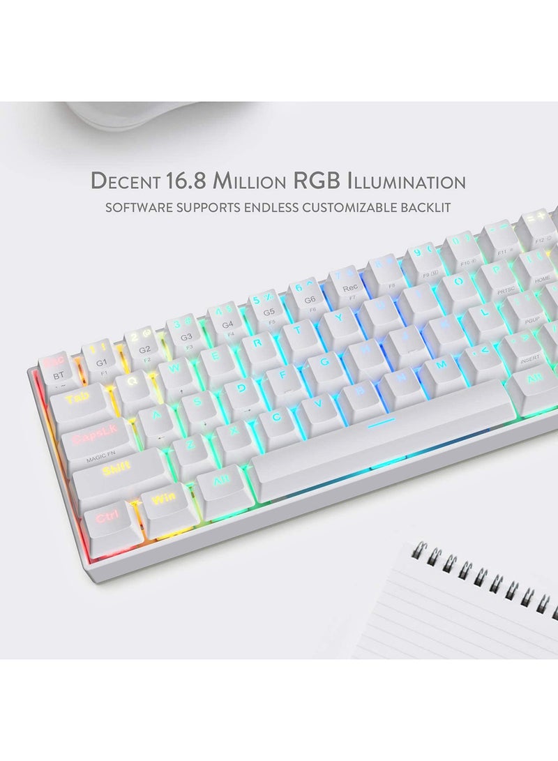 K530 Draconic 60% Compact RGB Wireless Gaming Keyboard