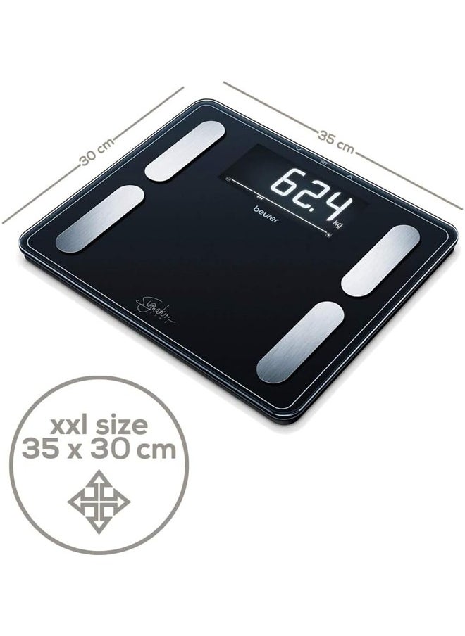 Diagnostic Bathroom Scale BF 410 Signature Line – XXL Display, Body Composition Analyzer with 200 kg Capacity