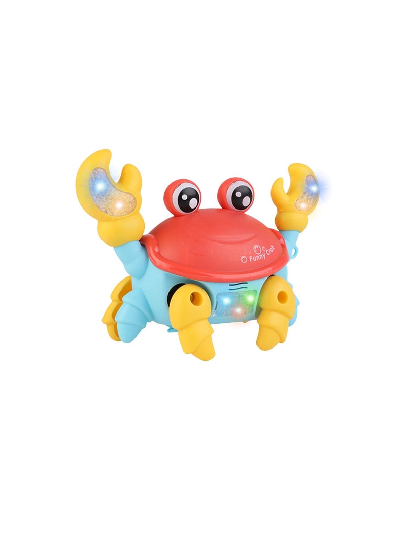 Dancing Electric Crab Luminous Music Electric Crawling Crab Children's Toys Birthday Gifts  pack of 2