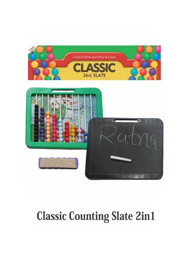 2 In 1 Classic Counting Slate