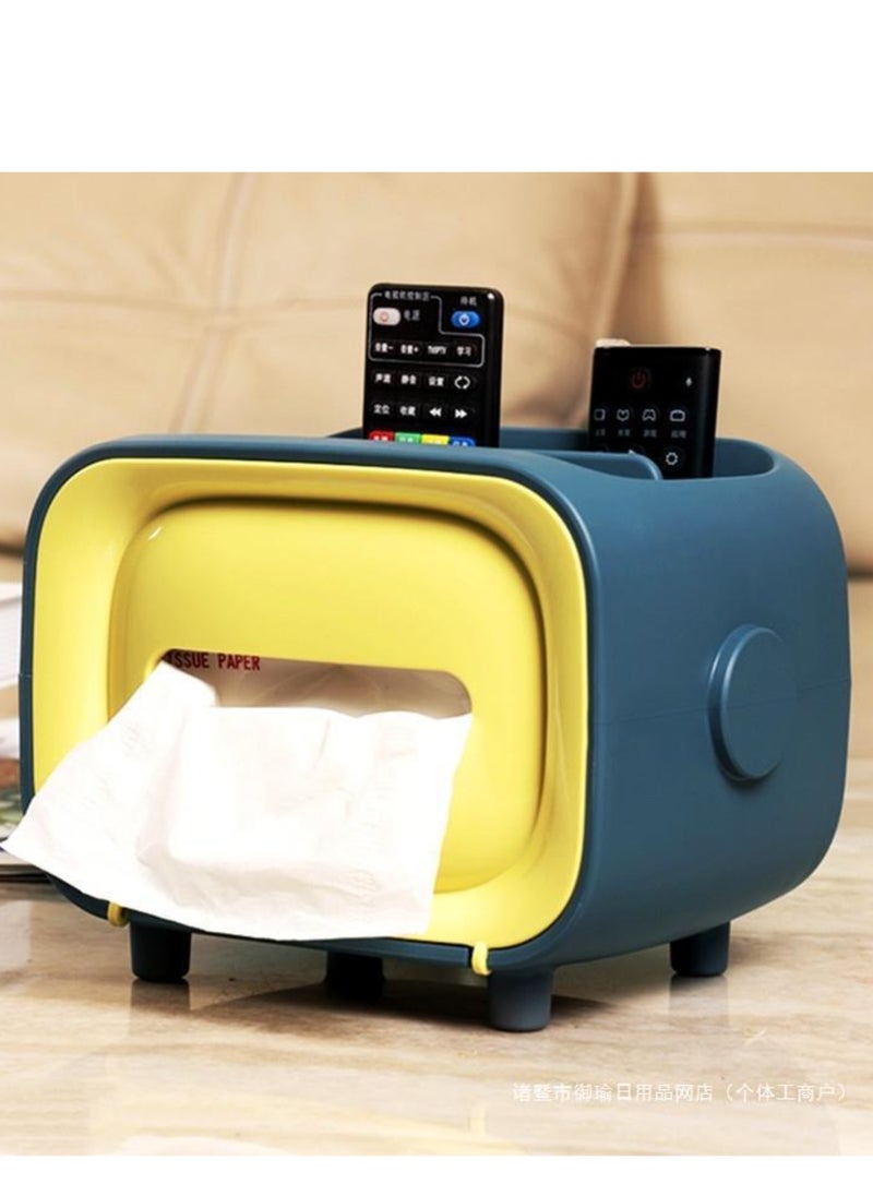 Tissue box for living room Practical daily necessities Mobile phone holder Magnetic tissue box