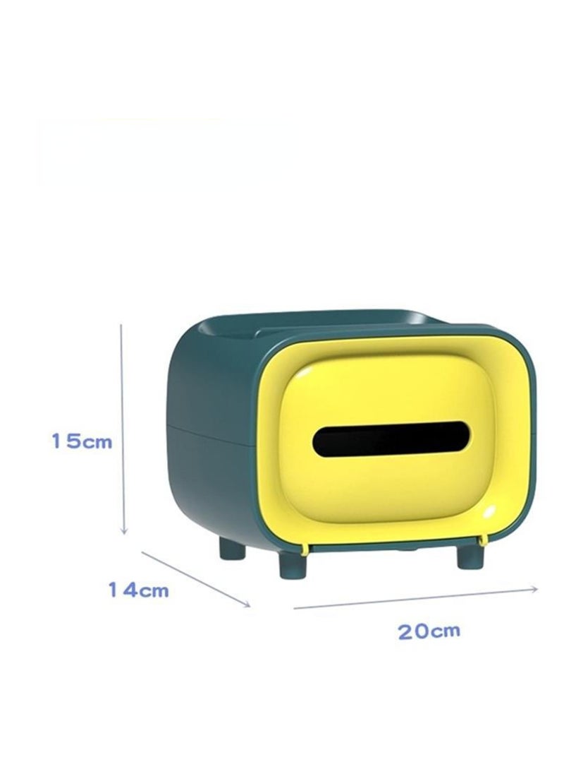 Tissue box for living room Practical daily necessities Mobile phone holder Magnetic tissue box