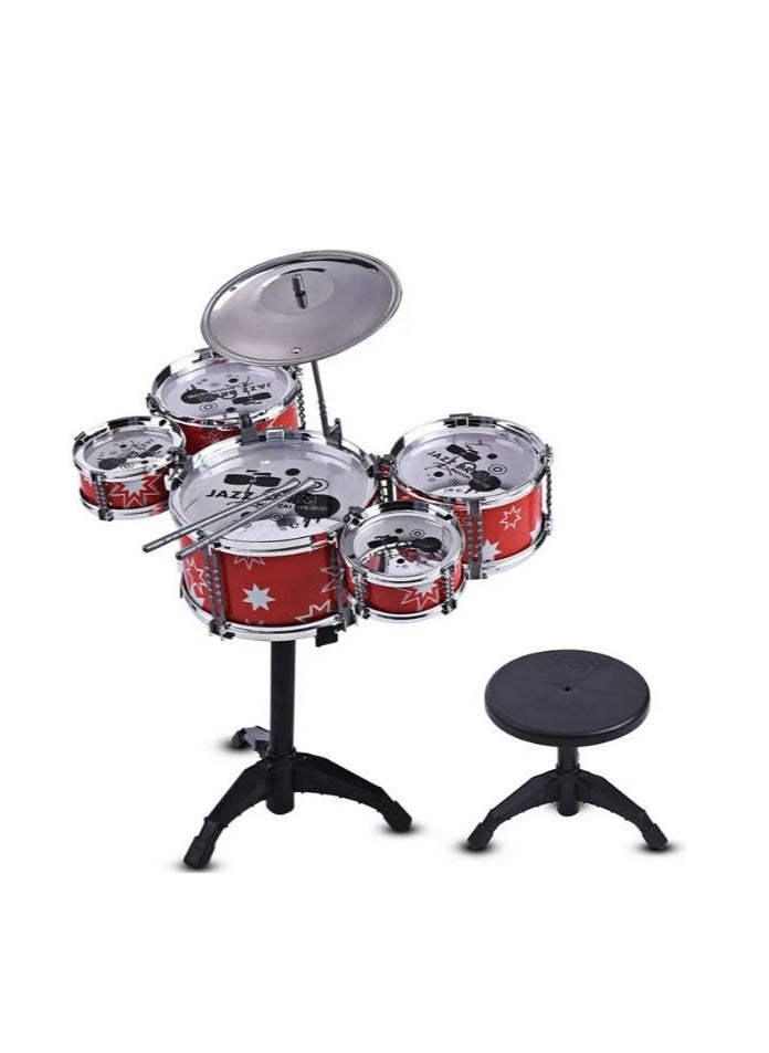 Music Jazz Drum Set - 1 Set, Assorted/Style May Vary