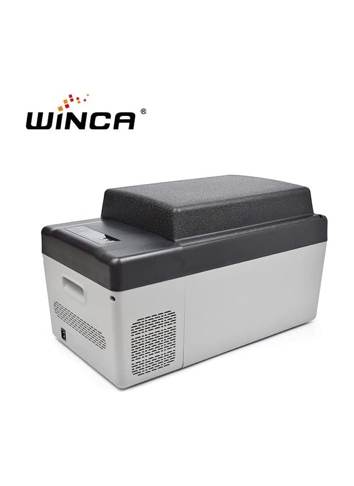 Mini Fridge 20L Car Refrigerator With Compressor Dual-core Cooling Temperature Control -28°C-65°C, Dual-use For Car And Home Suitable For Picnic Camping Refrigerated Medicines