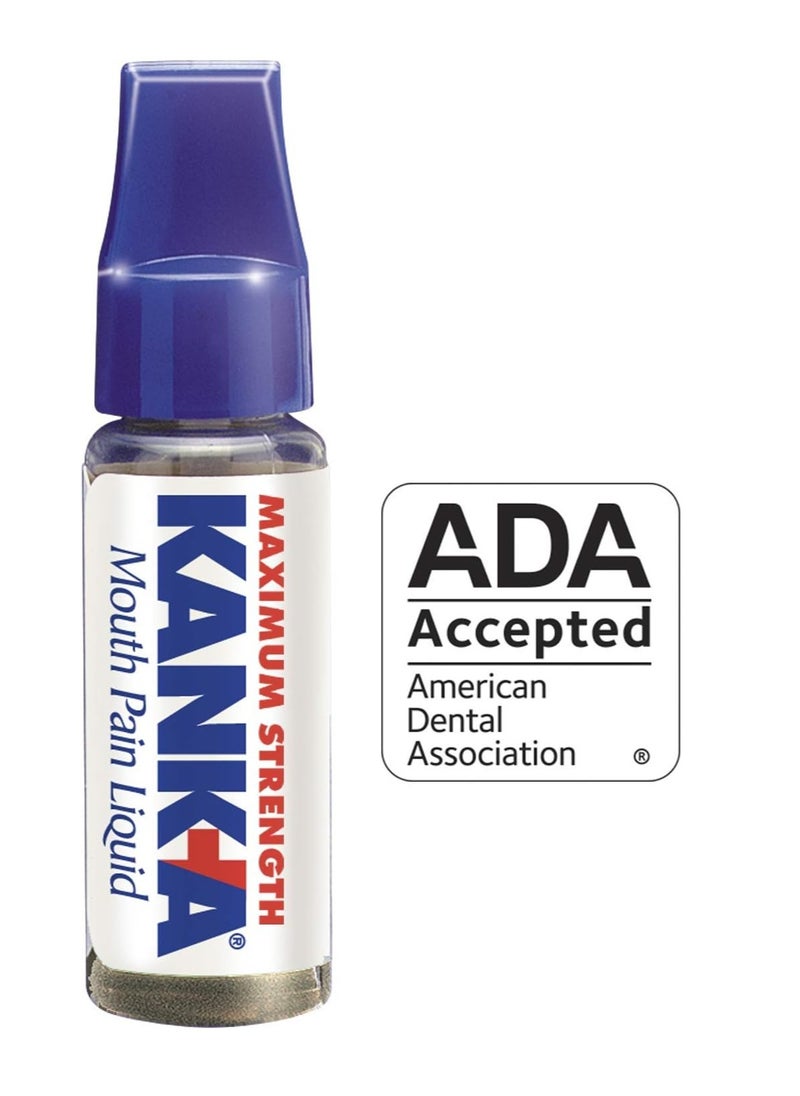 Blistex Kanka Mouth Pain Liquid, Professional Strength , .33 Fluid Ounces