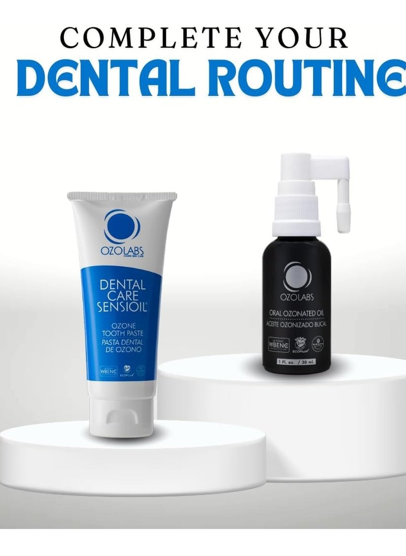 OZOLABS® | Oral Ozonated Oil| | 100% Organic| Improve Your Oral Health | ISO 9001| 30 ml