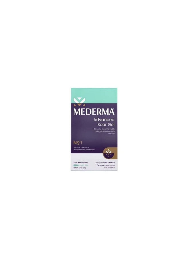 Advanced Scar Gel - 1X Daily: Use Less, Save More - Reduces The Appearance Of Old & New Scars - #1 Doctor & Pharmacist Recommended Brand For Scars - 0.7 Ounce, 0.7 Ounce