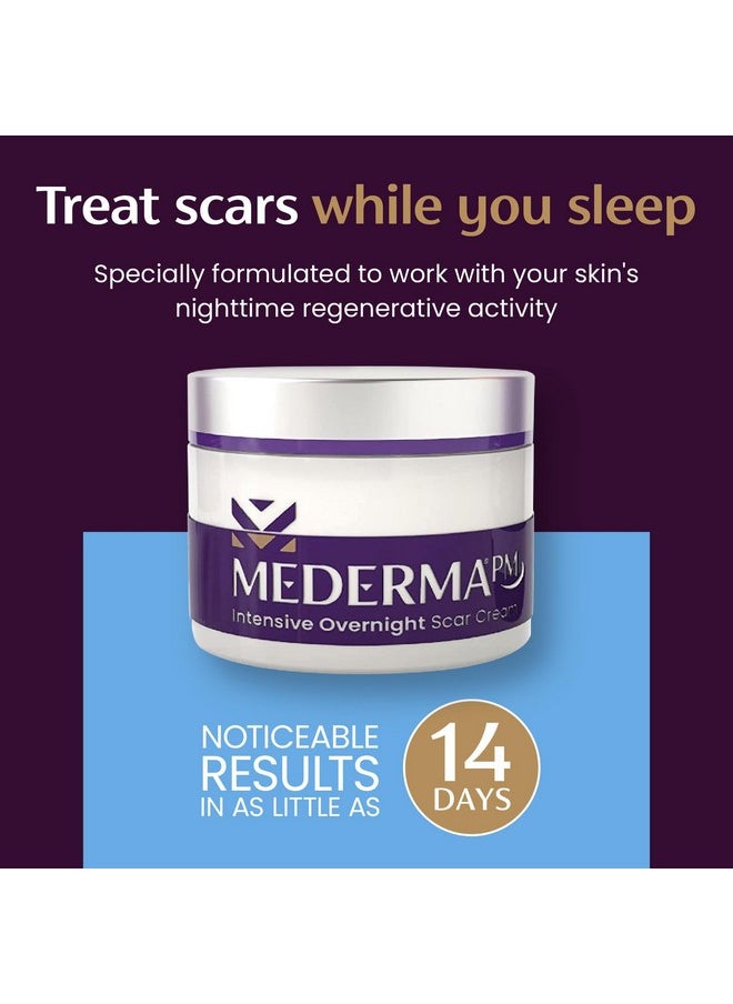 Pm Intensive Overnight Scar Cream, Works With Skin'S Nighttime Regenerative Activity, Clinically Shown To Make Scars Smaller And Less Visible, 1.7 Oz (48G)