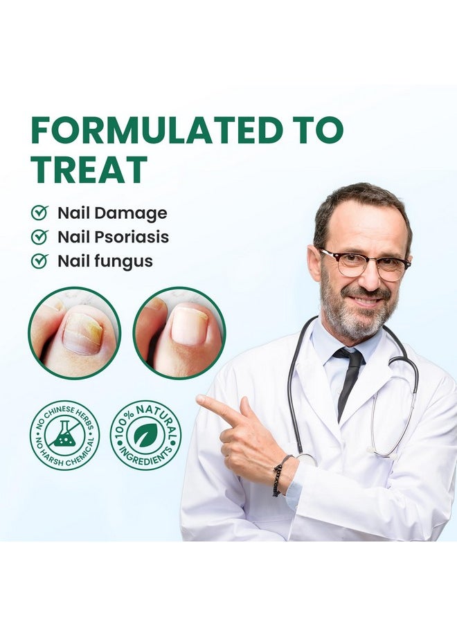 Toenail Fungus Treatment Extra Strength - Best Nail Fungus Treatment For Fingernails, Nail Repair, Toenail Softener, Yellow Toenail Treatment, Ingrown Nail And Foot Fungus Treatment Extra Strength