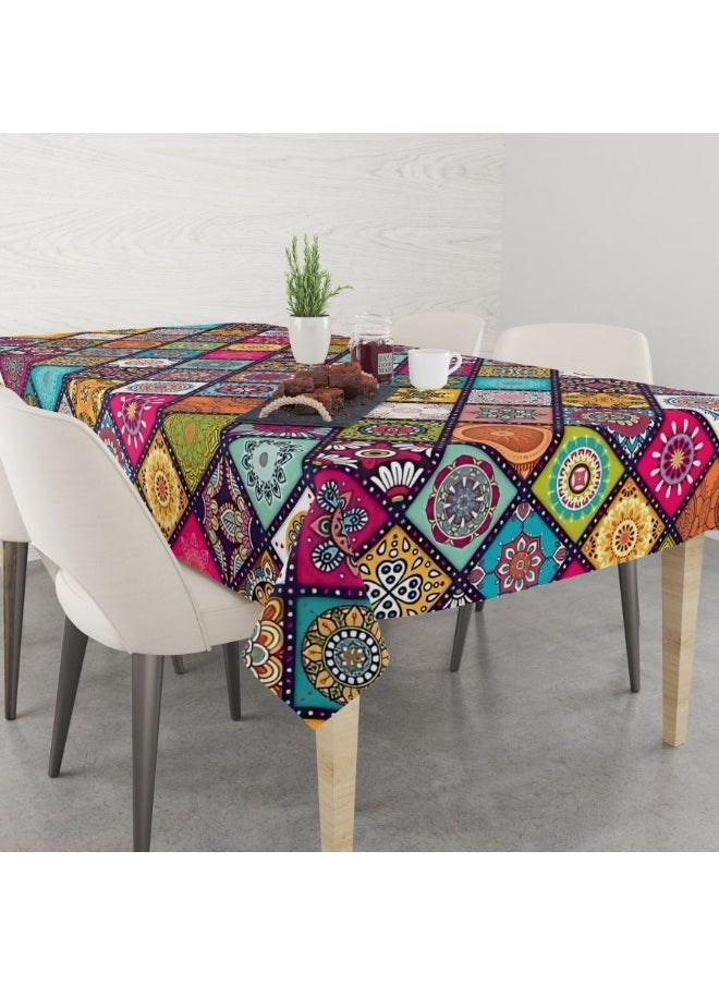 Bohemian Style Rectangular Tablecloth