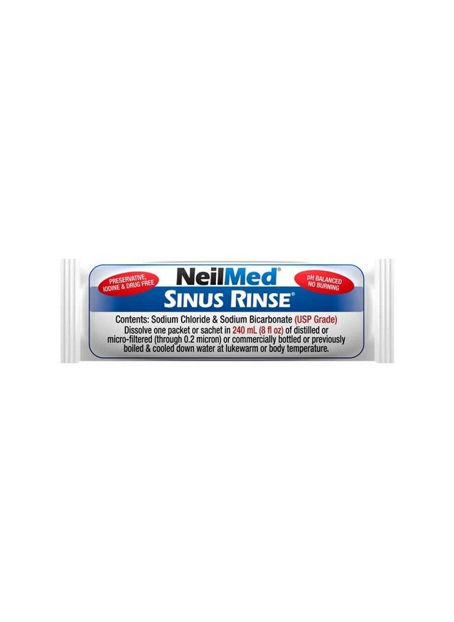 Sinus Rinse - A Complete Sinus Nasal Rinse Kit, 50 Count (Pack Of 1)