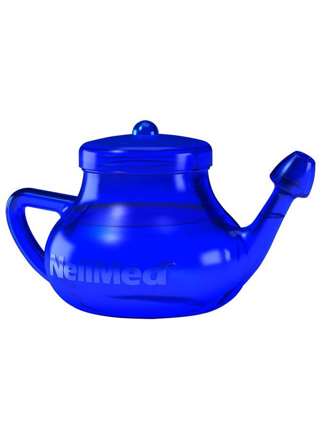 Nasaflo Unbreakable Neti Pot With 50 Premixed Packets