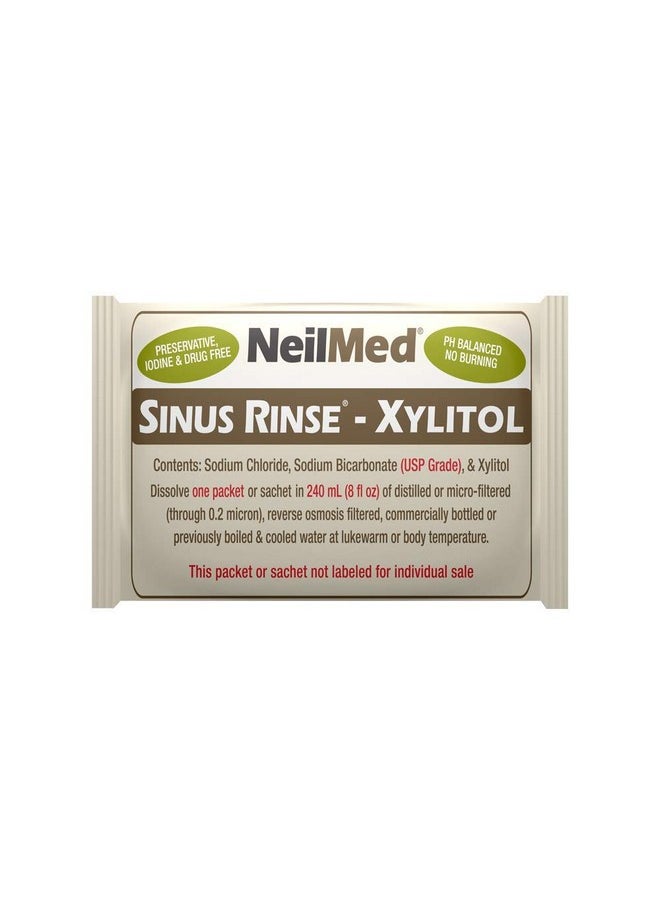 Sinus Rinse Kit With Xylitol, 50 Count (Pack Of 1)