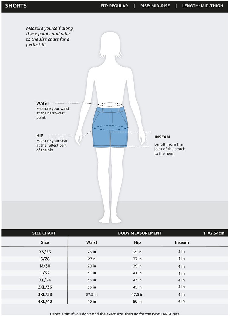 Teal Blue Women's Boxer Regular Cotton Blend Casual Shorts