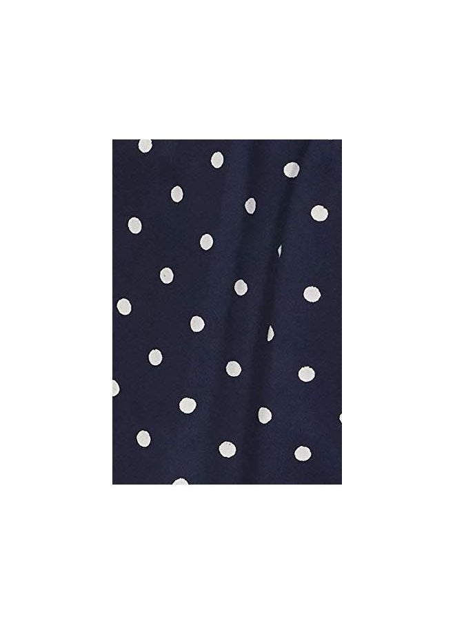 Polka Navy Women Casual Shorts