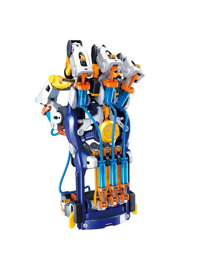 Mega Cyborg Hand Stem Experiment Kit | Build Your Own Giant Hydraulic Amazing Gripping Capabilities Adjustable For Different Sizes Learn Pneumatic Systems